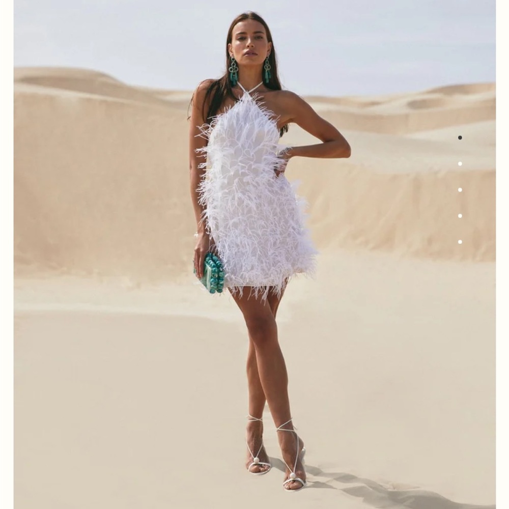 Cult Gaia Vale Dress - White - Picture 11 of 11